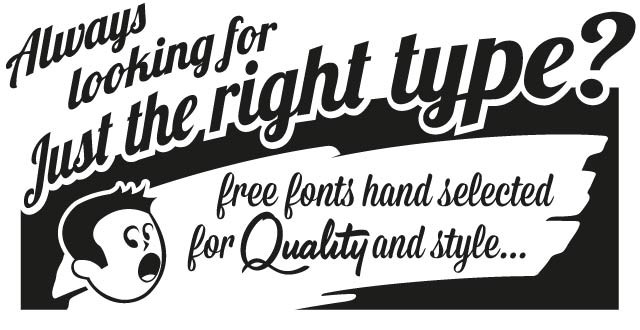 Retro Vintage Advertising Fonts Free