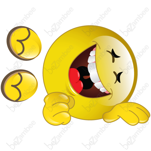 9 Rolling Laughing Emoticon Images