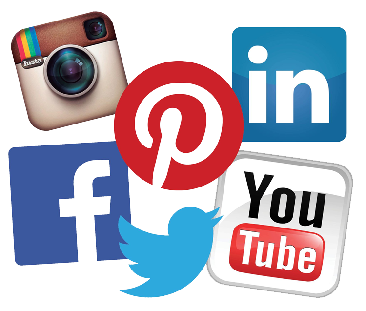 Social Media Instagram Facebook Twitter YouTube Logo
