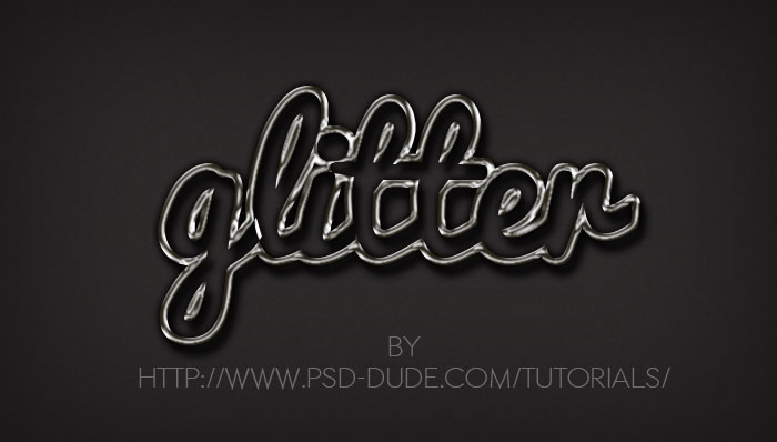 Sparkle Text Effect Photoshop Tutorial