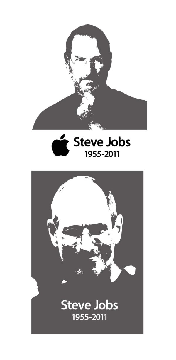 Steve Jobs Black and White
