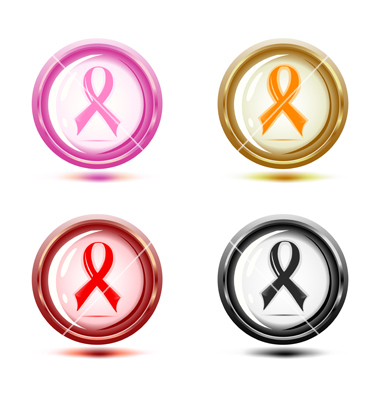 Support Ribbon Vector