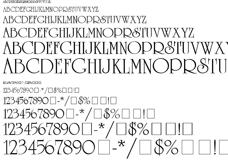 University Roman Font Free Download