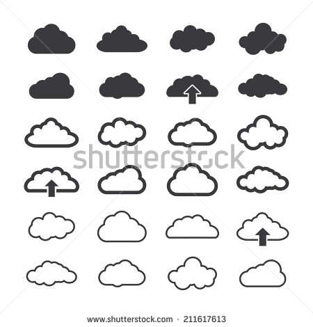 Vector Cloud Shapes