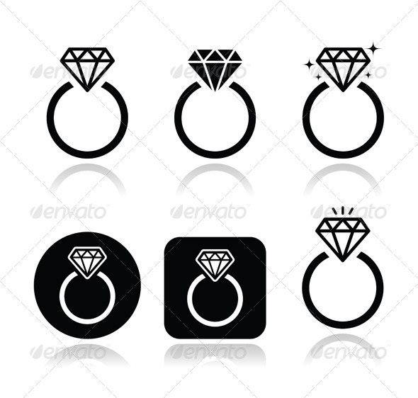 Vector Diamond Ring