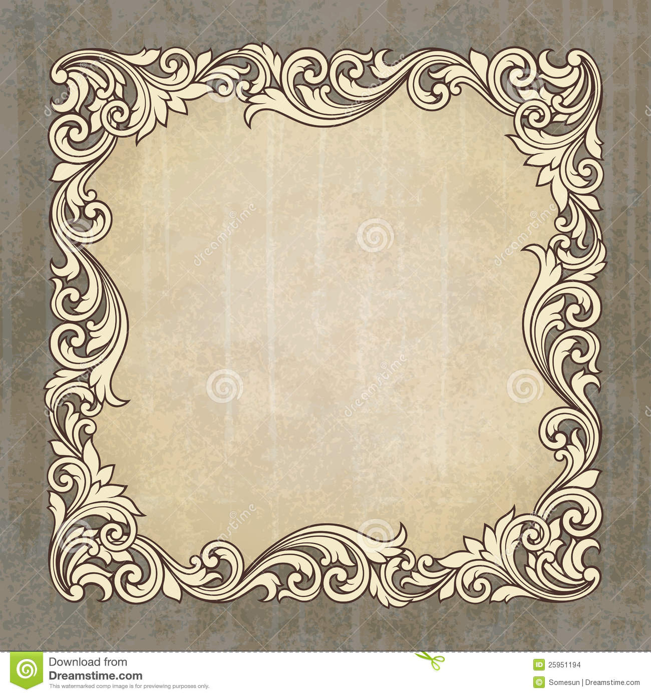 Vintage Borders and Frames Vectors