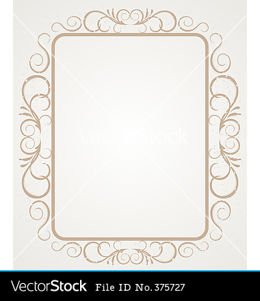 Vintage Frame Border Design