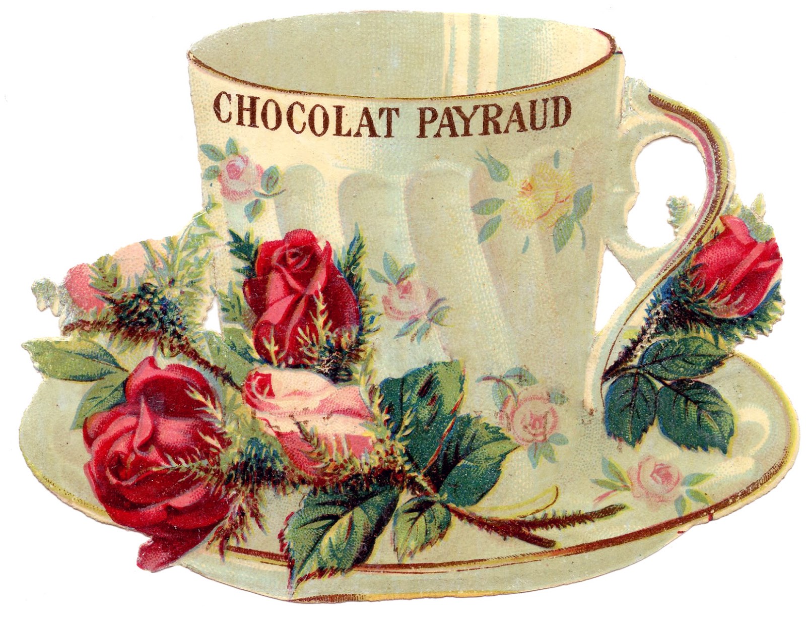 Vintage Tea Cup Clip Art Free