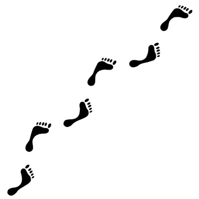 Walking Feet Clip Art