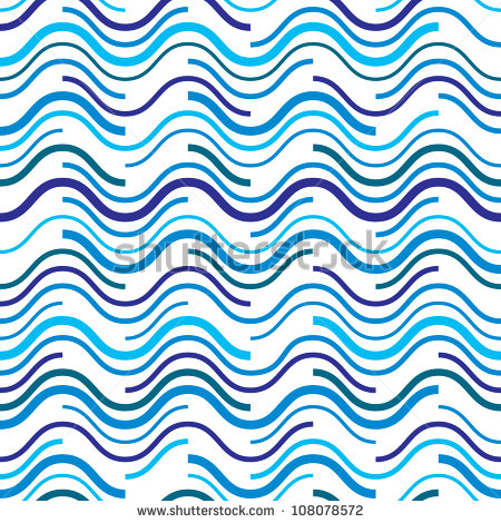 Wavy Line Pattern Vector