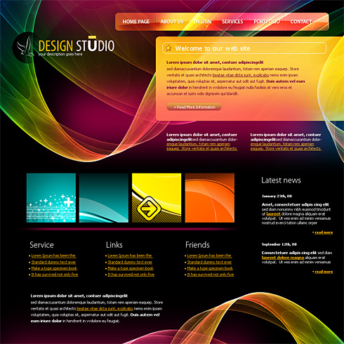 Web Page Design Templates