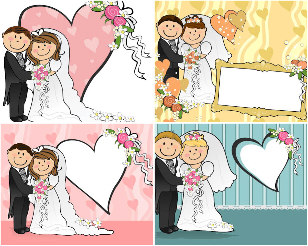 Wedding Cartoon Clip Art Free