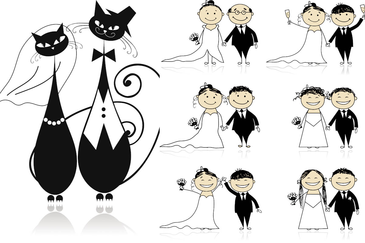 Wedding Cartoon Clip Art Free