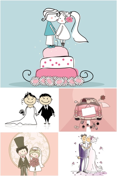 Wedding Cartoon Clip Art Free