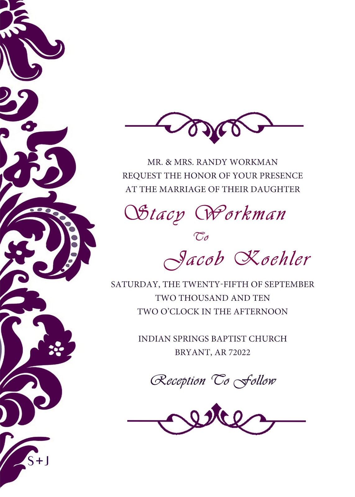 Wedding Invitation Design Templates