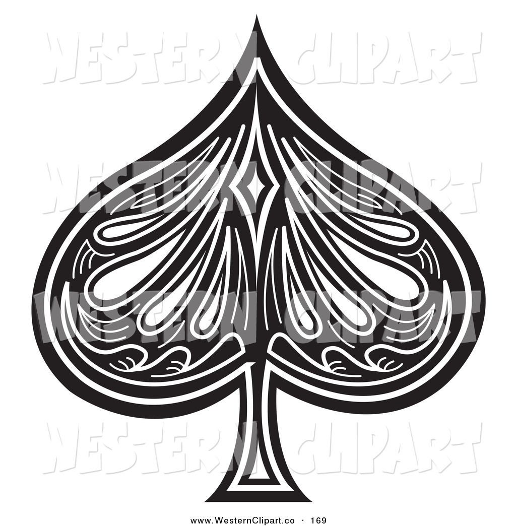 Western Clip Art Black and White