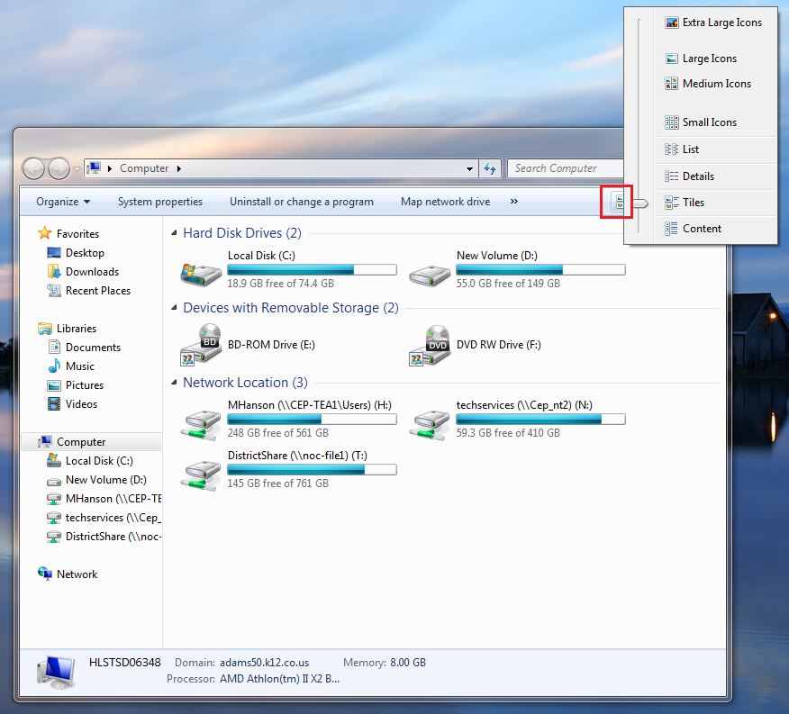 Windows Network Drive Icon