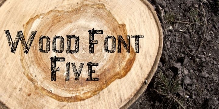 Wood Font