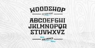 Woodshop Font