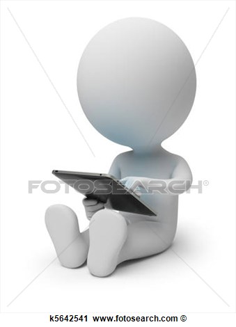 3D Small People Clip Art
