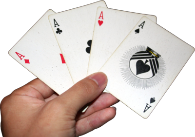 4 Aces Playing Cards