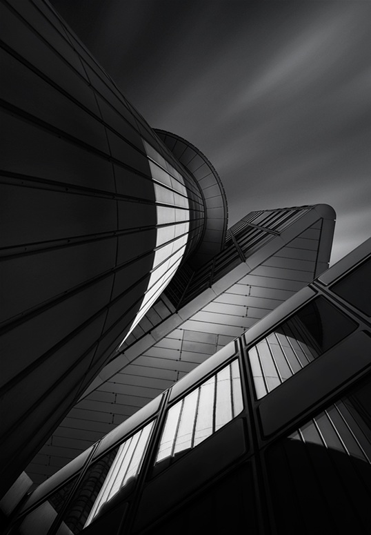 Abstract Black and White Architectural Photography