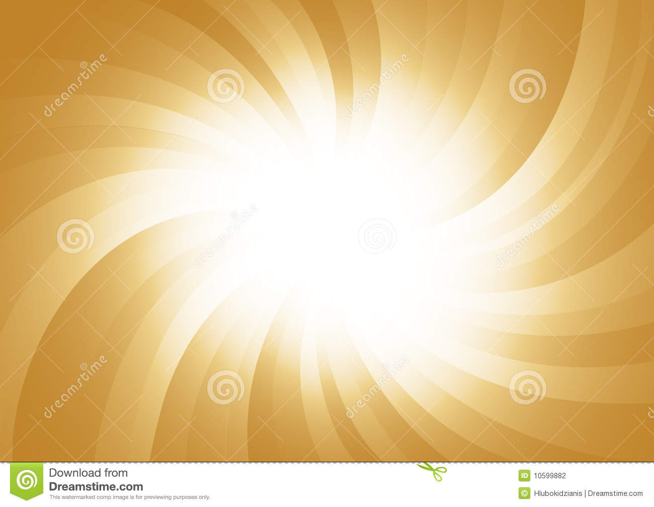 Abstract Gold Vector Art