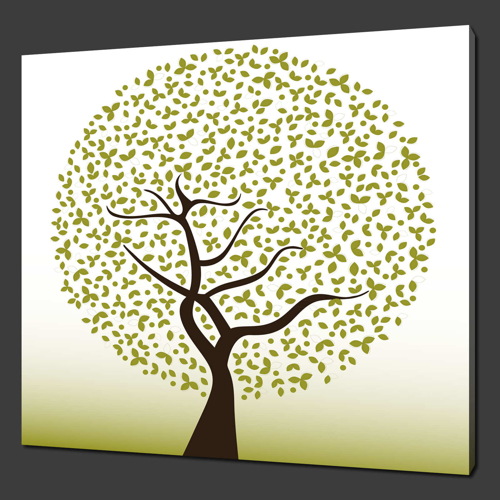 Abstract Tree Canvas Wall Art