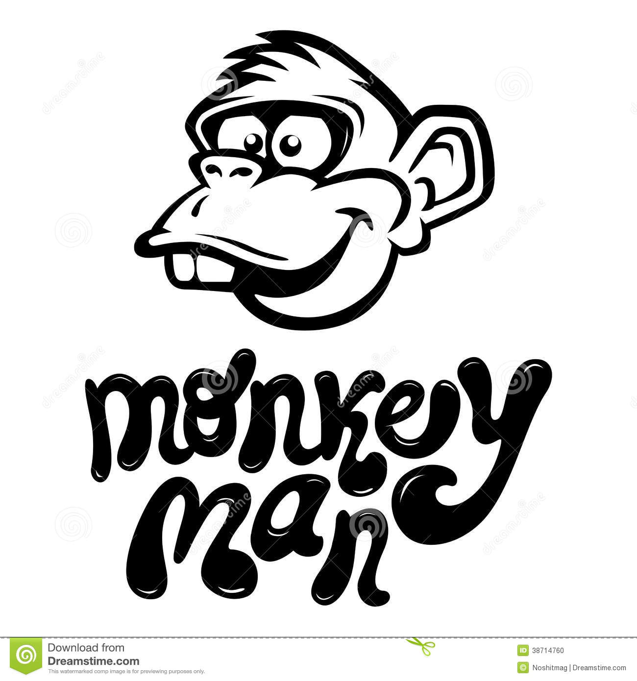 Angry Monkey Cartoon Face Angry Monkey Cartoon Face