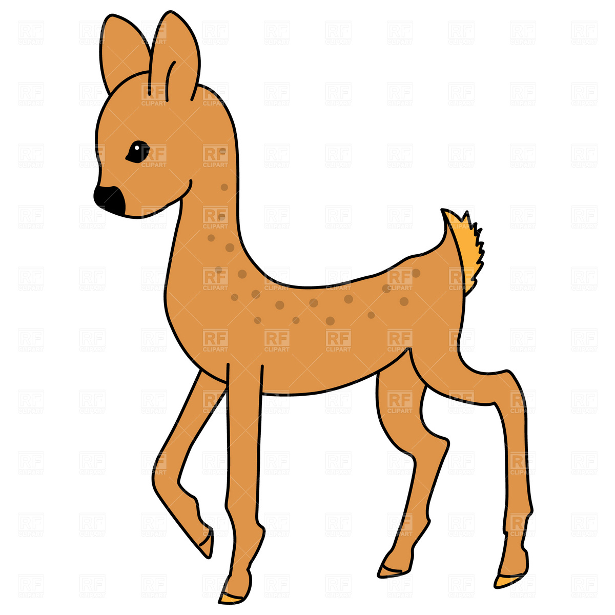 Baby Deer Clip Art Free