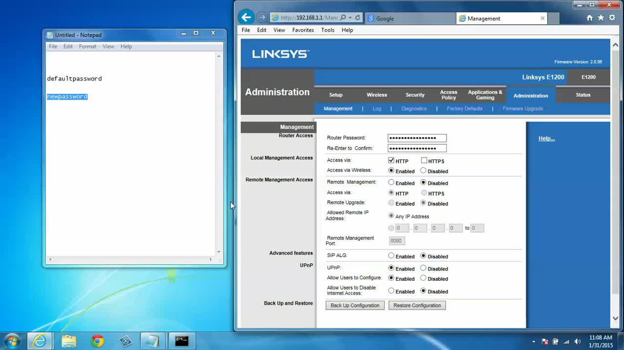 Basic Wireless Router