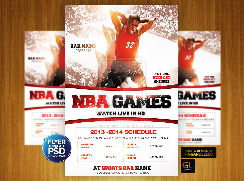 Basketball Flyer Templates Free