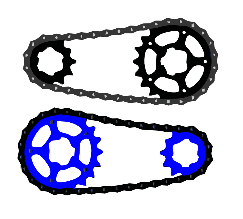 Bicycle Chain Clip Art