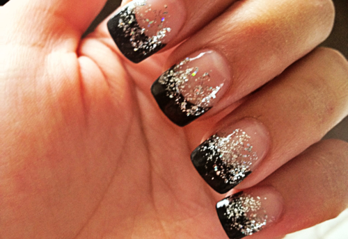 Black Nail Ideas Tumblr