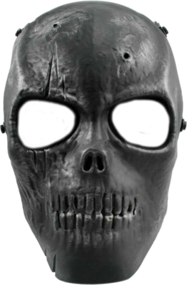 Black Skull Mask