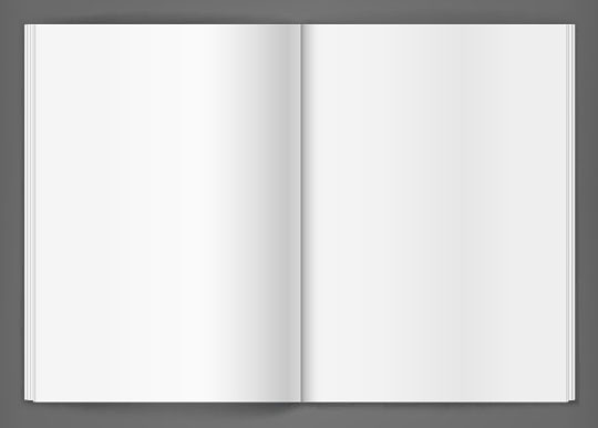 Blank Magazine Template