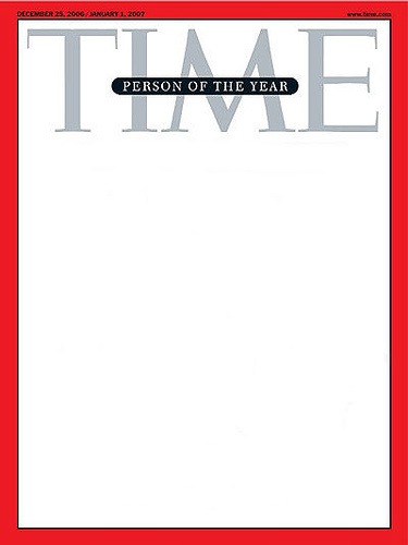 Blank Times Magazine Cover Template