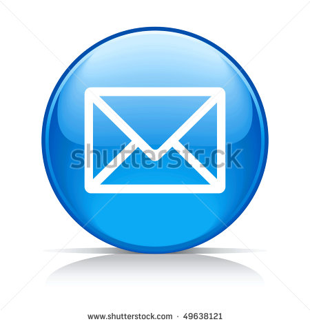 Blue Circle Button Icon Blue Circle Button Icon