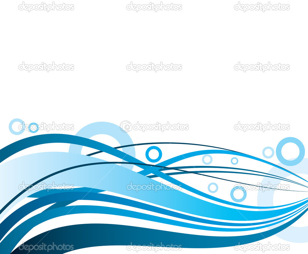 Blue Ribbon Wave Vector