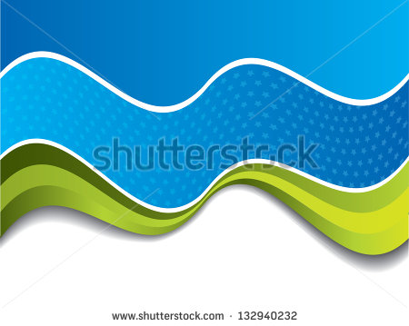 Blue Ribbon Wave Vector