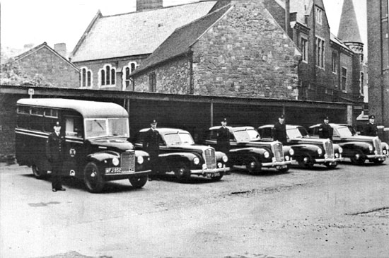 British Police Car 1950s