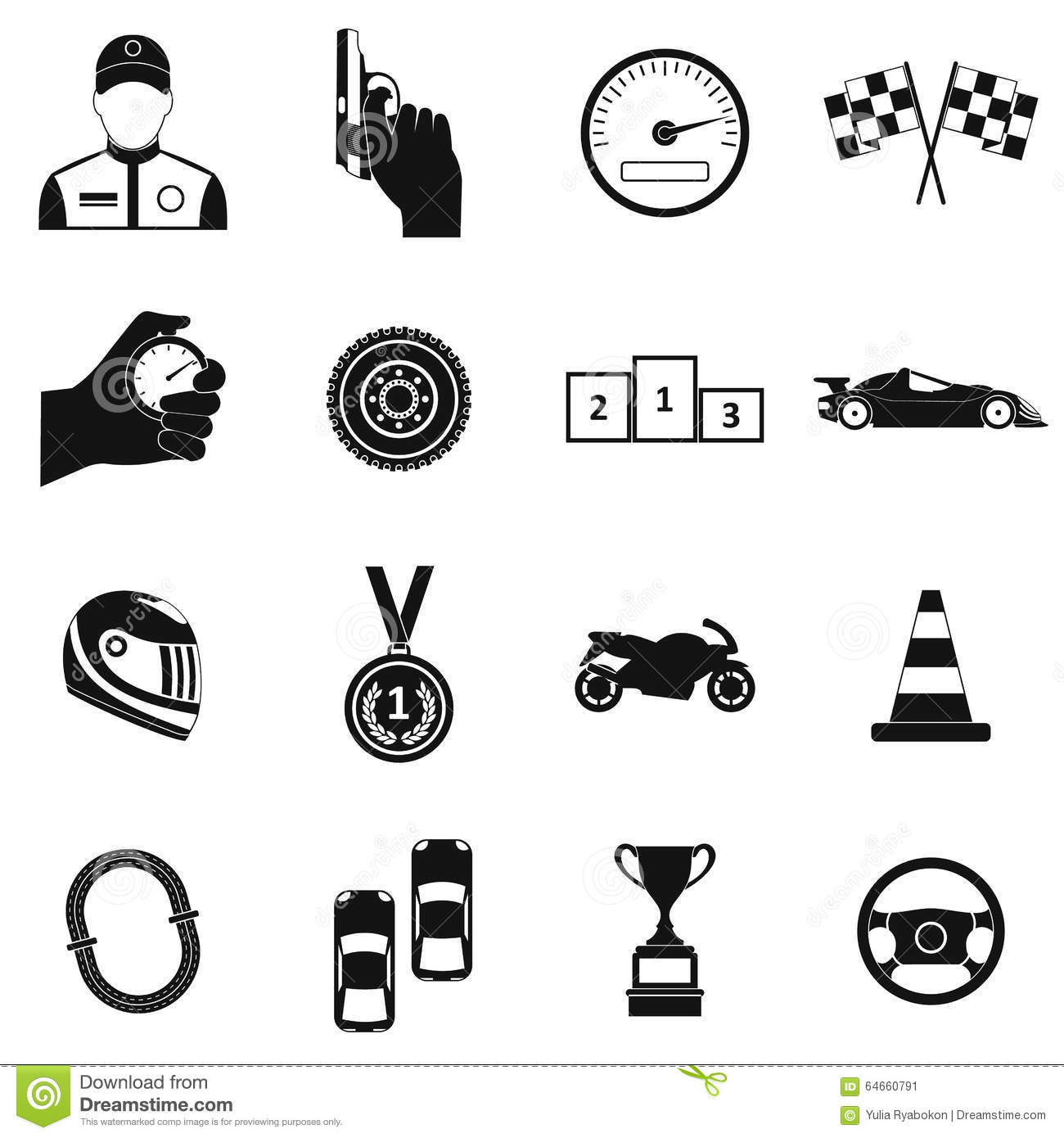 Car Racing Icon