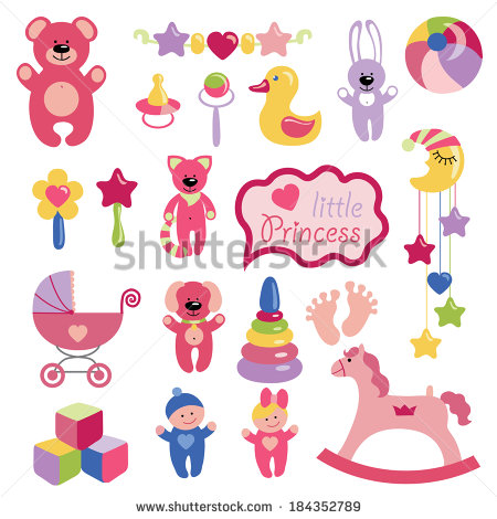 Cartoon Baby Girl Toys