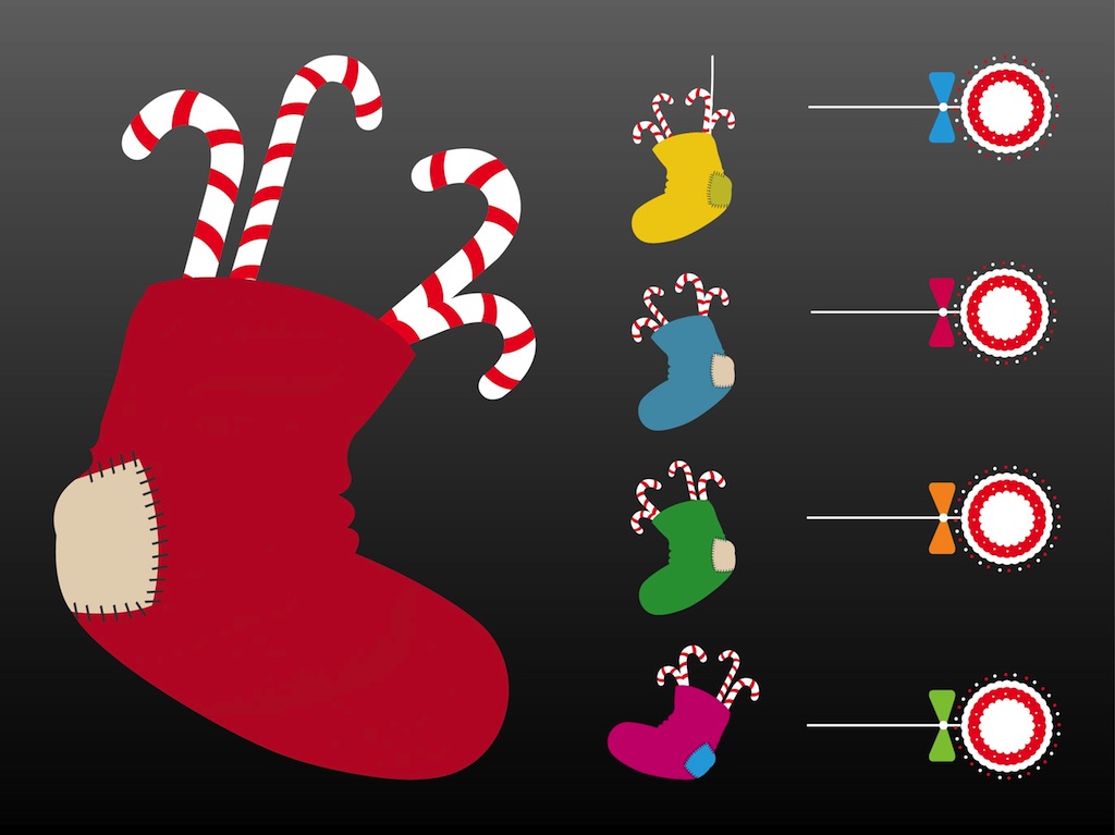 Christmas Stocking Vector