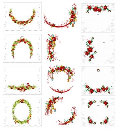 Christmas Wreath Vector Free