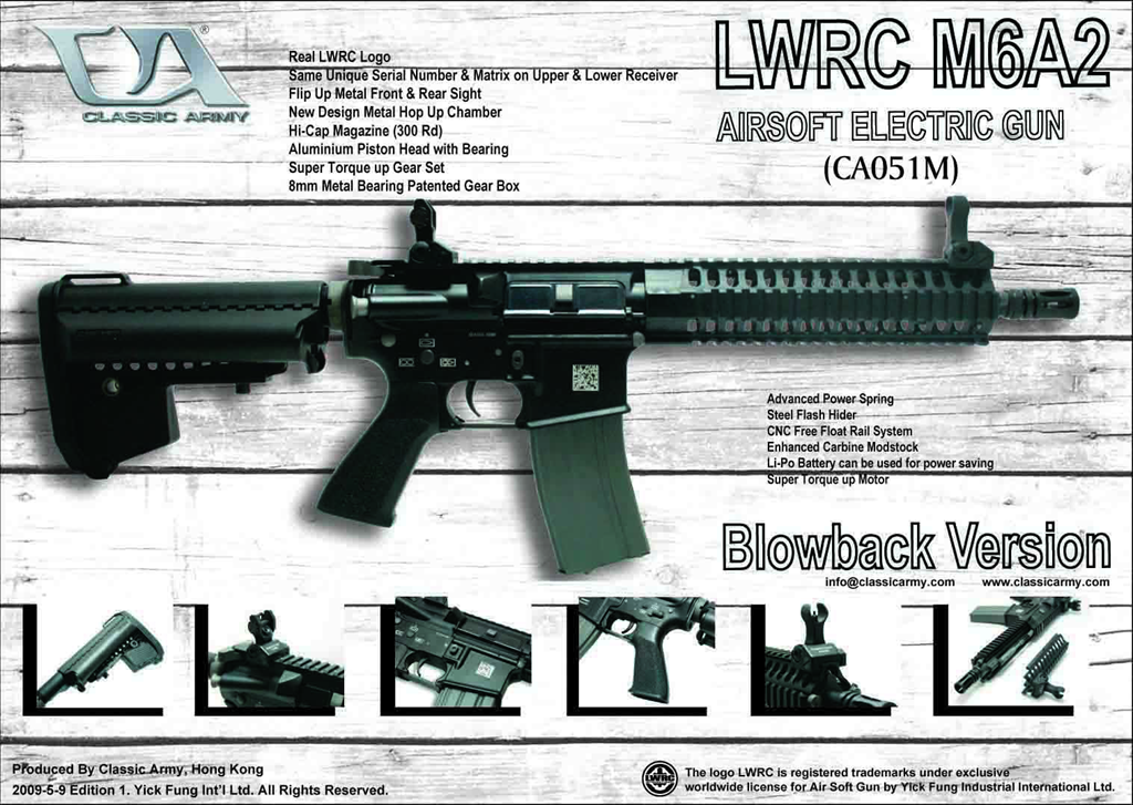 Classic Army LWRC PSD