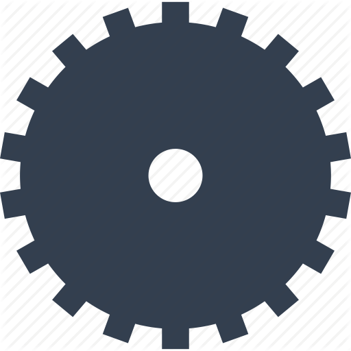 Clock Gear Icon Clock Gear Icon