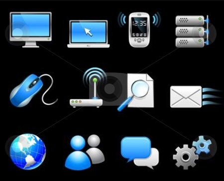 Communication Technology Icons