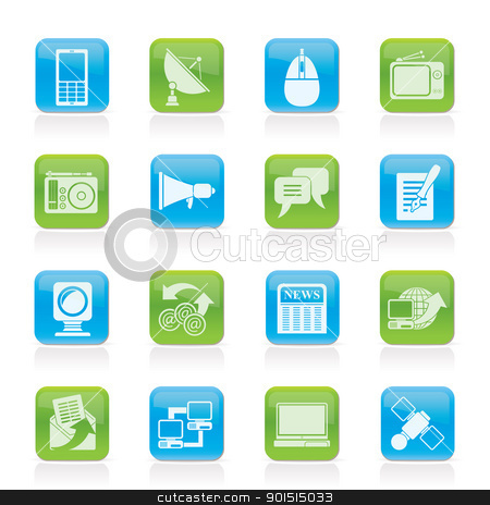 Communication Technology Icons