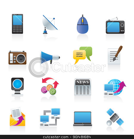 Communication Technology Icons